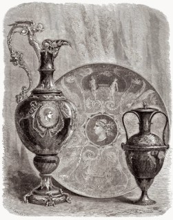 Frittenware oder Steinzeug aus der Manufacture nationale de Sèvres, Sèvres, Hauts-de-Seine,