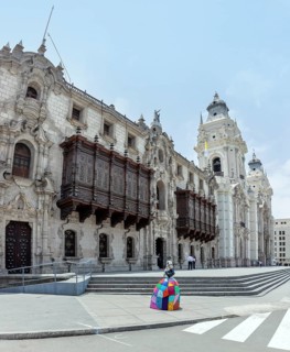 Archbishop's Palace, Plaza de Armas, Lima, Peru
