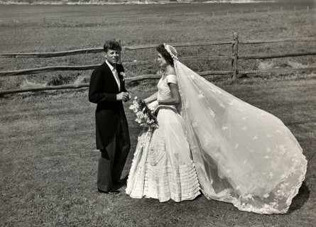 John F. Kennedy at the wedding of Jacqueline in 1953, USA John Fitzgerald Kennedy, JFK (29 May 1917