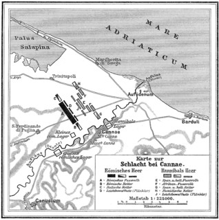 Battle of Cannae, Second Punic War on 2 August 216 BC