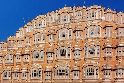 Palace of Winds in Jaipur, India, Radjasthan, India