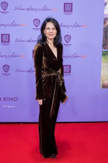 Annalena Bärbock (Bündnis 90/Die Grünen) at the premiere of the film Wunderschöner at Berlin's Zoo