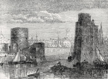 La Rochelle, a city in western France and a seaport on the Bay of Biscay, 19th century, From