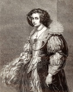 Bildnis der Marie-Louise von Taxis oder de Tassis von Antonis van Dyck