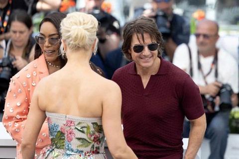 Cannes, France - 14.5.2024: Angela Bassett, Hannah Waddingham, Tom Cruise during the Photo Call for