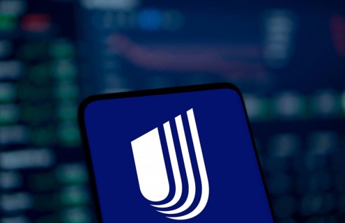 Dhaka, Bangladesh- 06 Dec 2024: UnitedHealthcare logo is displayed on smartphone. UnitedHealth
