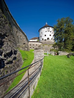Kufstein Castle and medieval fortress with the museum, Kufstein, Tyrol, Austria
