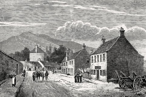 Bonnie Prince Charlie House, Duddingston Village, Edinburgh, Scotland, 19th century