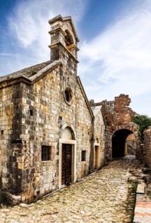Kapela Sv. Marka, ruined town of Stari Bar, originally from the 11th century, is one of the most