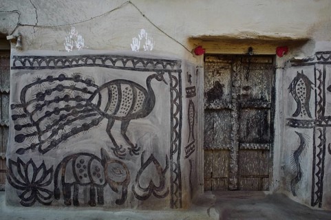 Khovar art (Hazaribagh district, Jharkhand, India), The Sohraï and Khovar art are art forms