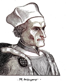 Johann Geiler von Kaysersberg, Johannes or Jean in French, 16 March 1445, 10 March 1510, is