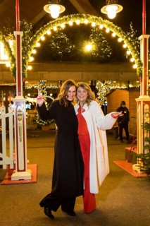 Josephin bush and Luise Bähr at the premiere of the 20th Original Roncalli Weihnachtscircus in