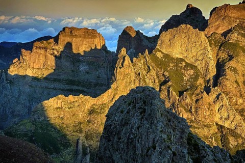 Madeira, Pico do Ariero, mountain range, Portugal, Madeira's third highest mountain, Pico do