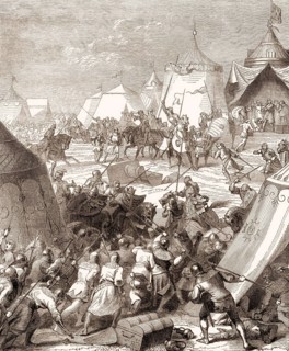 The Battle of Poitiers, 19 September 1356, Southern France, Hundred Years' War