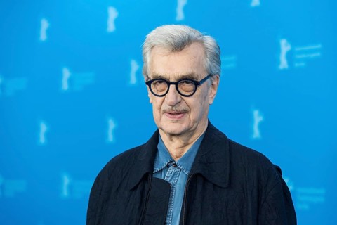 Wim Wenders, chairman of the Berlinale jury during a photo call at the Berlinale in Berlin on 12.02