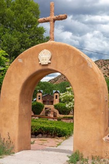 Chimayo, New Mexico, The Christ of Esquipulas Chapel at El Santuario de Chimayo, a Roman Catholic