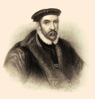 Sir Nicholas Bacon, 1510-1579, an English politician during the reign of Queen Elizabeth I of