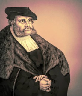 Frederick III or Frederick the Wise, 1463 - 1525, Prince-elector of Saxony, digitally edited after