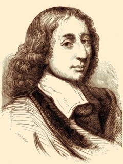 Blaise Pascal, 1623 – 1662, a French mathematician and Catholic theologian
