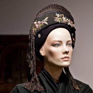 Föhr Frisian traditional costume in the Dr Carl Haeberlin Frisian Museum Wyk auf Föhr, North