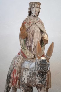 Palmesel, 12th century, in the church of St Peter and Paul, Thalstr. 31, Petersthal, Oy Mittelberg