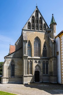 The Salem Minster in Gothic style seen from the west, Salem, Lake Constance, Bodenseekreis,