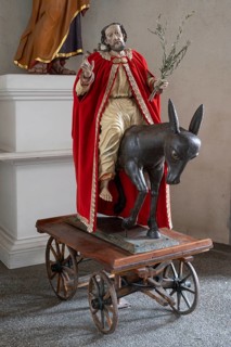 Palmesel in the parish church of St Peter and St Paul, Kirchstraße 25, Telfs, Tyrol, Austria