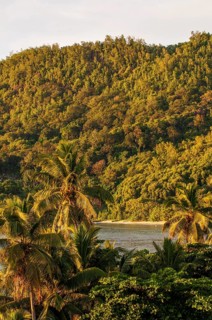 Anse La Liberte beach, Mahe, Republic of Seychelles, Indian Ocean