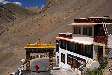 Asia, India, North India, Key Monastery in Spiti, Spiti, North India, India