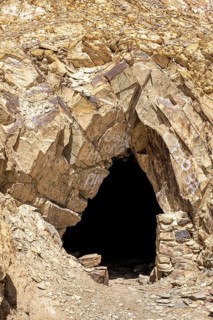 Abandoned mine of Salar del Hombre Muerto, Incahuasi, Catamarca Province, Argentina