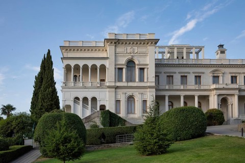Livadia palace museum. Yaila. Crimea. Russia