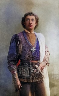 Johnson Forbes-Robertson (1853-1937), English actor and director, knighted in 1913. Here as Romeo