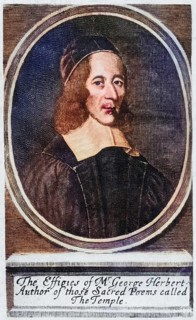 George Herbert, 1593-1633, English metaphysical poet, Historical, digitally restored reproduction