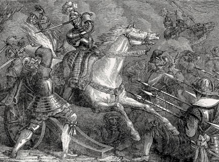 Retreat of the British troops at the Siege of Saint-Martin-de-Ré in 1627, From British Battles on
