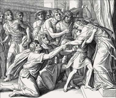 Joseph Reveals Himself to His Brothers, by Julius Schnorr von Carolsfeld, 1860