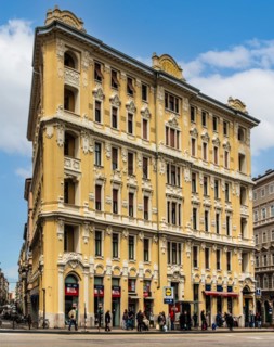Architecture in Trieste, harbour city on the Adriatic, Friuli, Italy, Trieste, Friuli, Italy