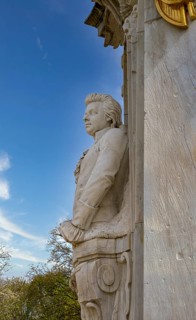 Beethoven, Haydn, Mozart Monument in the Großer Tiergarten, Berlin, Germany