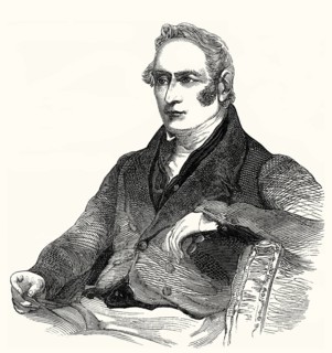 George Stephenson, 1781-1848, an English engineer and founder of the railroad industry