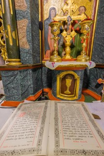 Since 7 July 2008, the wooden Greek-Catholic church of St. Nicholas in Bodružal, Slovakia, is a