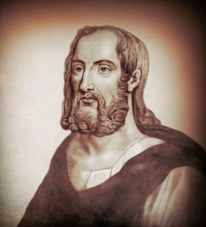 Gaius Plinius Secundus, AD 23/24 – 79, called Pliny the Elder, Roman author, digitally altered