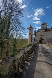 Greifenstein Castle with access bridge, mentioned in 1172, owner since 1691 the Counts of