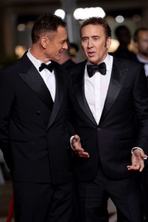 Cannes, France, 17.5.2024: Julian McMahon and Nicolas Cage at the premiere of The Surfer on the red