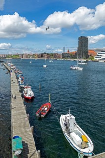 Alsik Hotel, Boats, Harbour, Sønderborg, Syddanmark, Denmark