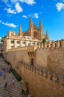 La Seu Cathedral, Palma de Mallorca, Mallorca, Balearic Islands, Spain