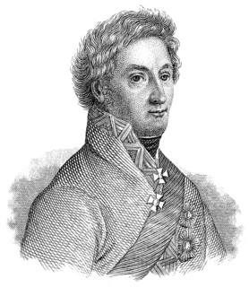 Portait of Hieronymus Karl Graf von Colloredo-Mansfeld, 1775 - 1822, an Austrian corps commander