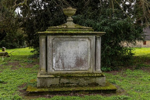 Tomb, cemetery, Buckingham, England, Great Britain