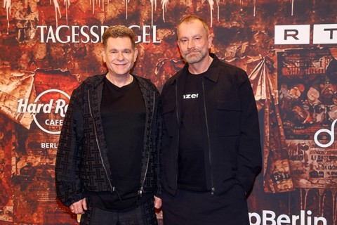 Peter Plate and Ulf Leo Sommer at the premiere - We Are Alive - The Berlin Musical on 21.03.2026 at