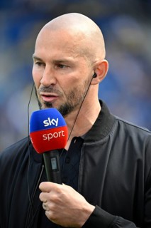 Coach coach Christian Ilzer TSG 1899 Hoffenheim portrait in interview microphone micro logo SKY