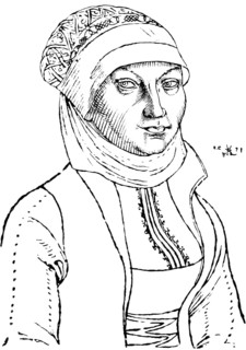 Katharina Luther, née vom Bora, after Lucas Cranach 1528, woman, portrait, smiling, friendly,