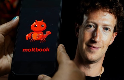 In this photo illustration, a smartphone displays the logo of the social networking platform